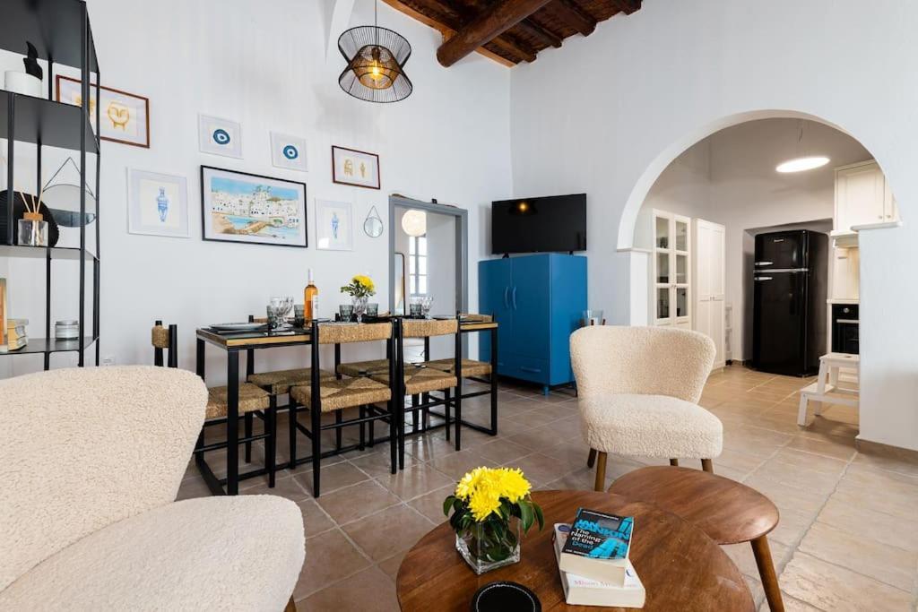 Venghera Naousa Apartment In The Heart Of Naousa Екстериор снимка